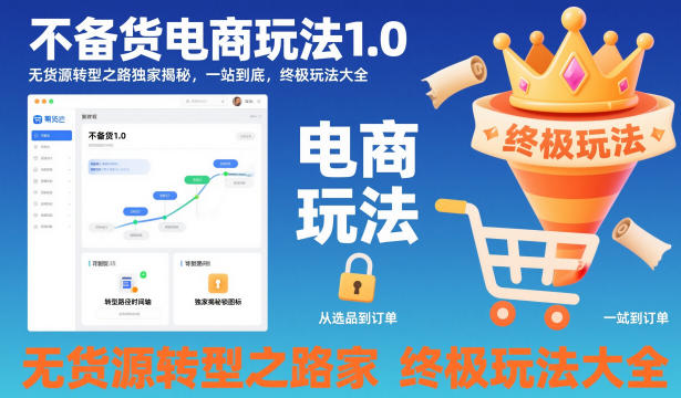 不备货无货源电商玩法1.0