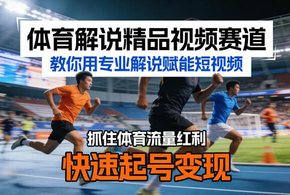 体育解说精品视频赛道