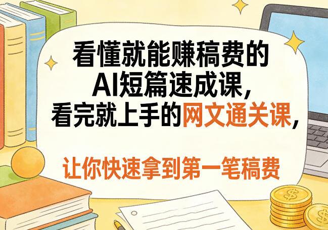 AI短篇+网文通关攻略